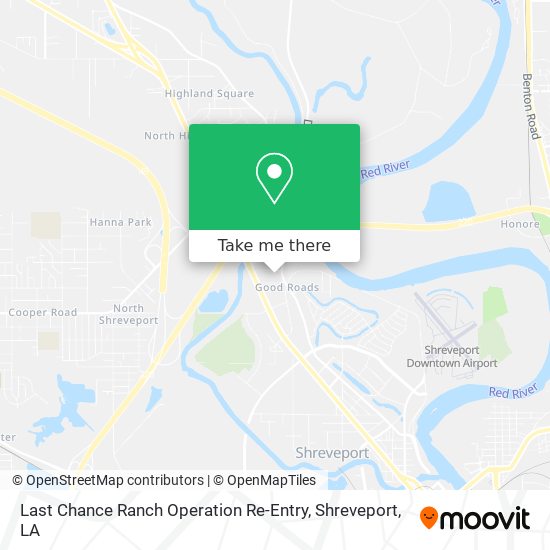 Last Chance Ranch Operation Re-Entry map