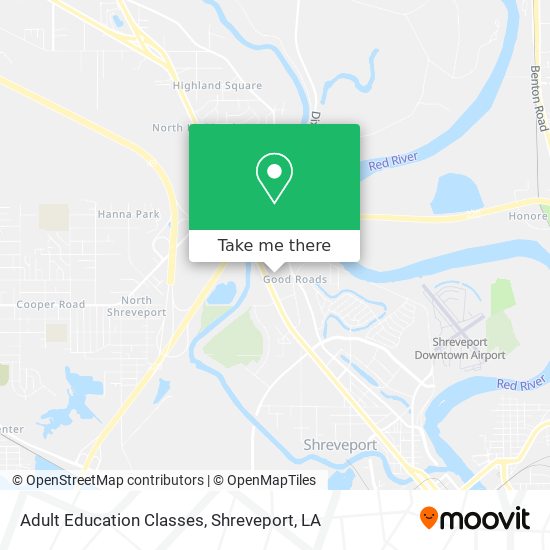 Adult Education Classes map