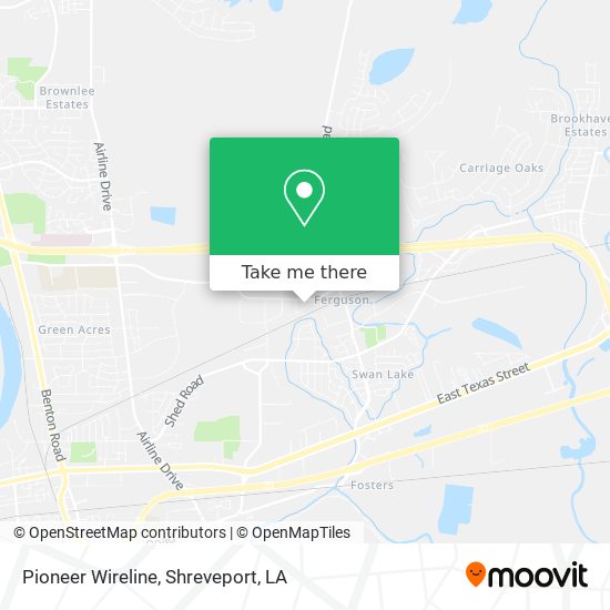 Pioneer Wireline map
