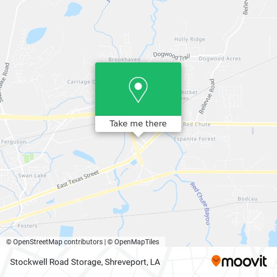 Stockwell Road Storage map