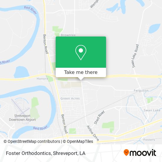 Foster Orthodontics map