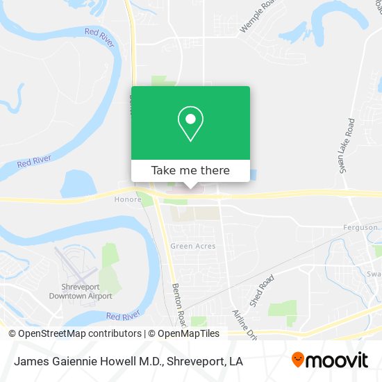 James Gaiennie Howell M.D. map