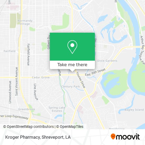 Kroger Pharmacy map