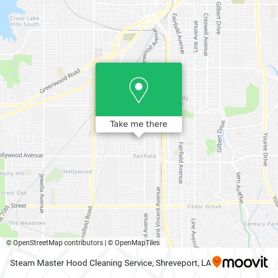 Steam Master Hood Cleaning Service map