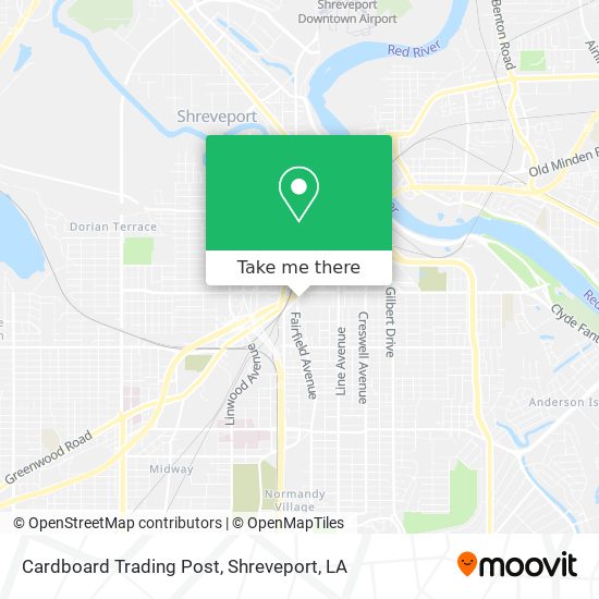 Cardboard Trading Post map
