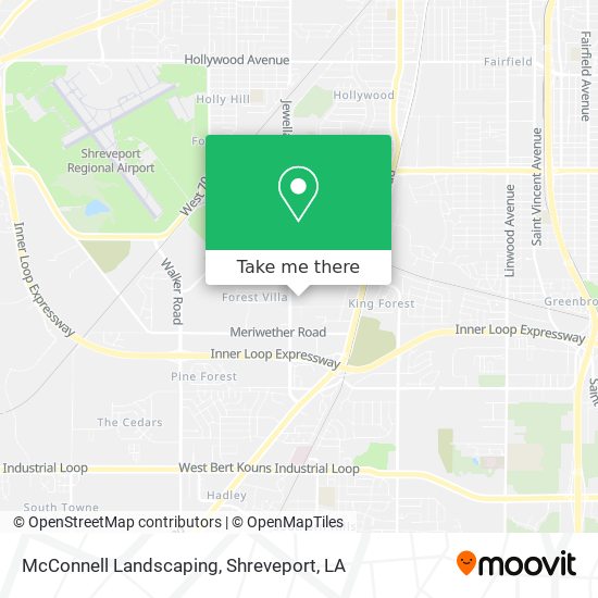 Mapa de McConnell Landscaping