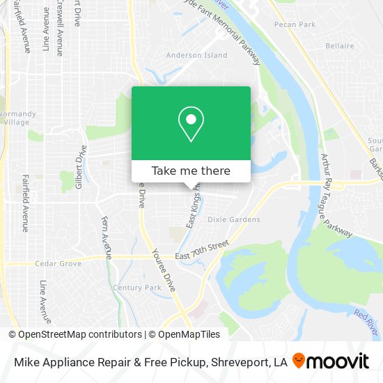 Mapa de Mike Appliance Repair & Free Pickup