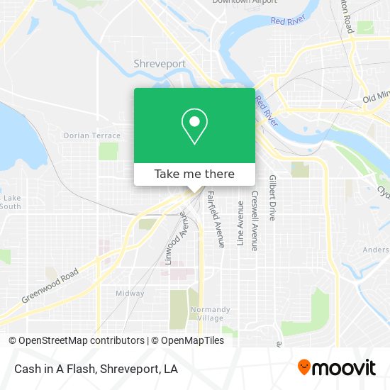 Cash in A Flash map