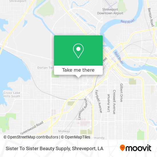 Sister To Sister Beauty Supply map