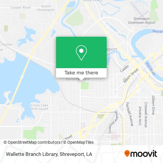 Wallette Branch Library map