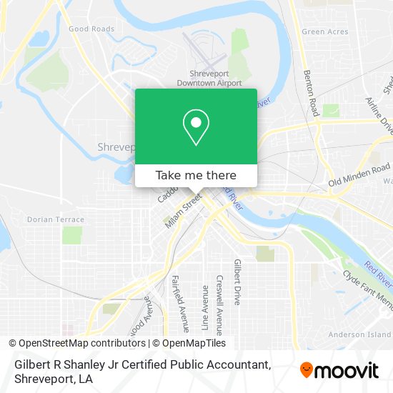 Gilbert R Shanley Jr Certified Public Accountant map
