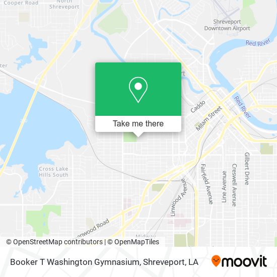 Mapa de Booker T Washington Gymnasium