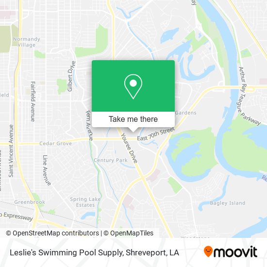 Mapa de Leslie's Swimming Pool Supply