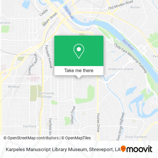 Karpeles Manuscript Library Museum map