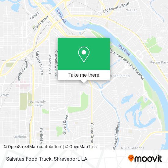 Salsitas Food Truck map