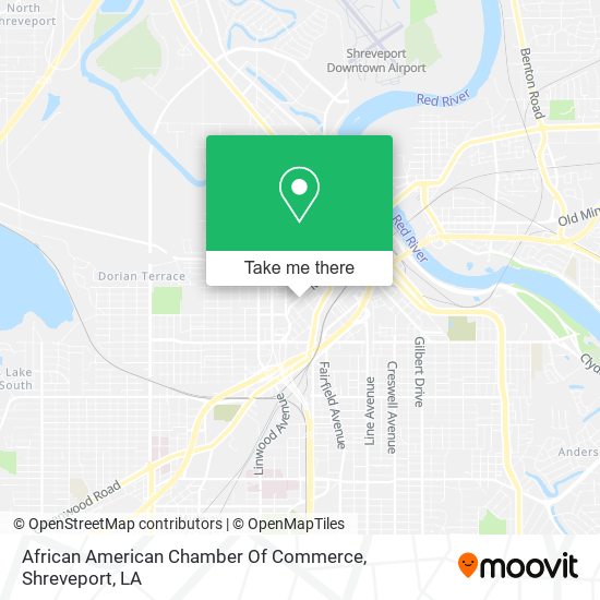 African American Chamber Of Commerce map