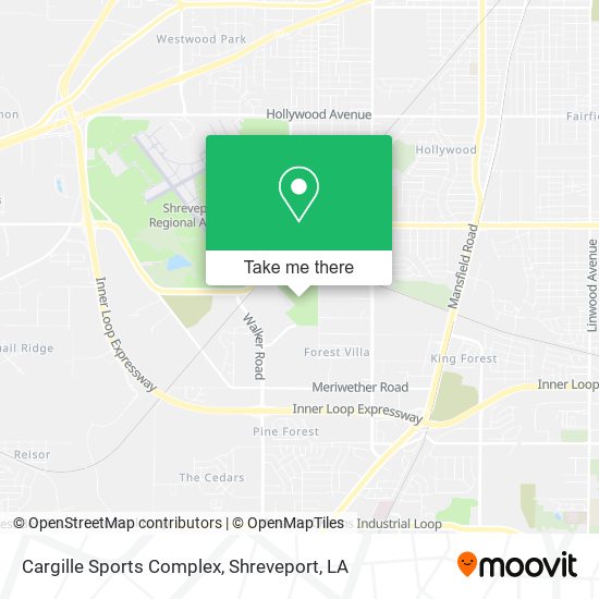 Mapa de Cargille Sports Complex