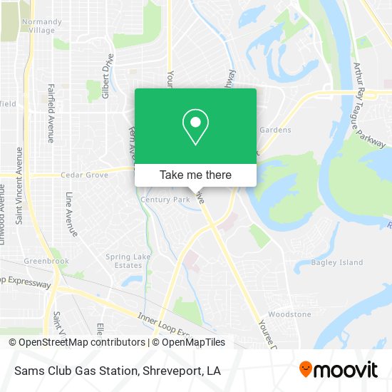 Sams Club Gas Station map