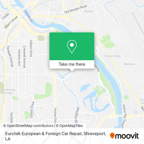 Mapa de Eurotek European & Foreign Car Repair