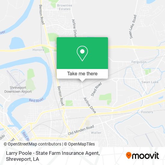 Larry Poole - State Farm Insurance Agent map