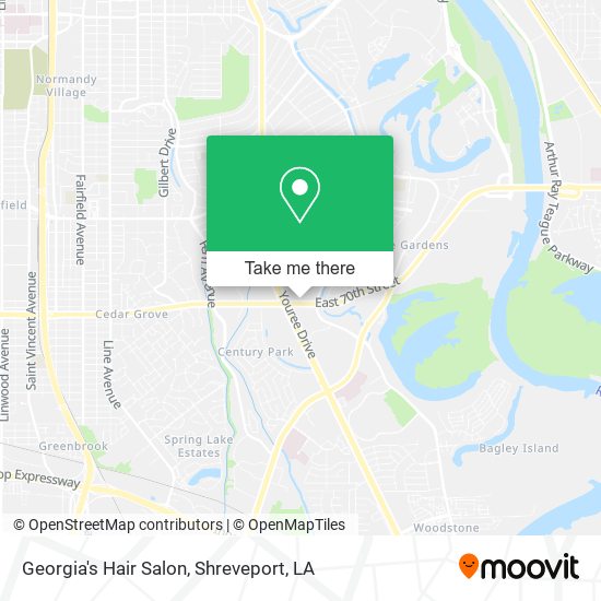 Georgia's Hair Salon map