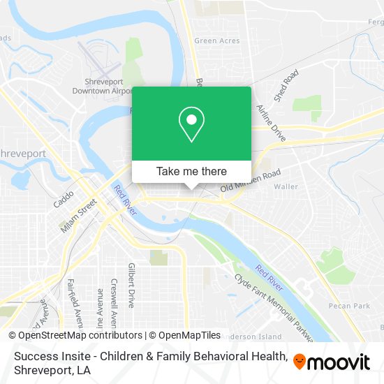 Success Insite - Children & Family Behavioral Health map