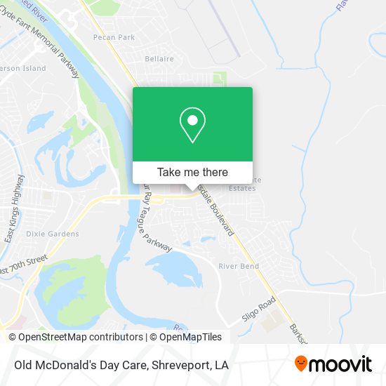 Mapa de Old McDonald's Day Care
