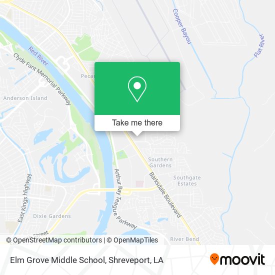 Mapa de Elm Grove Middle School
