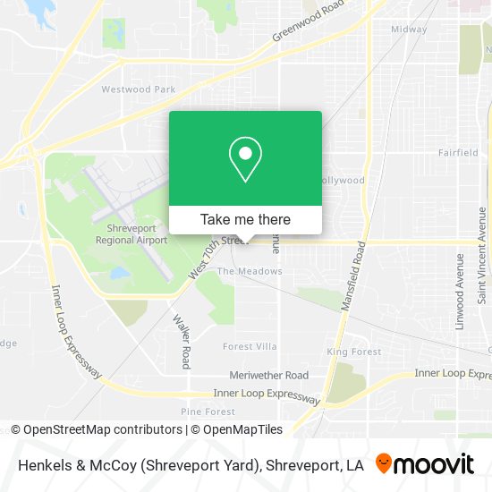 Henkels & McCoy (Shreveport Yard) map