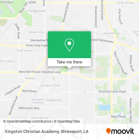 Kingston Christian Academy map
