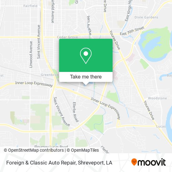 Foreign & Classic Auto Repair map