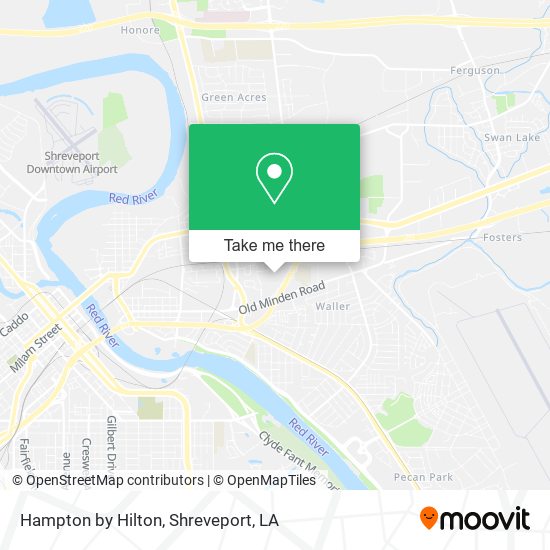 Hampton by Hilton map