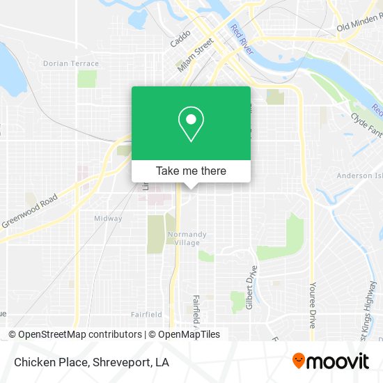 Chicken Place map