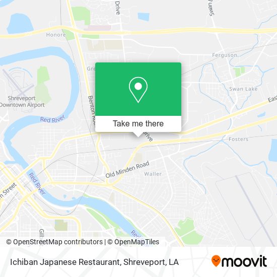 Mapa de Ichiban Japanese Restaurant