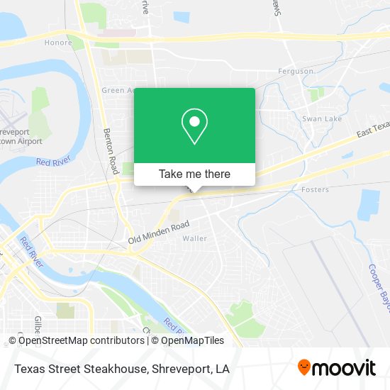 Texas Street Steakhouse map