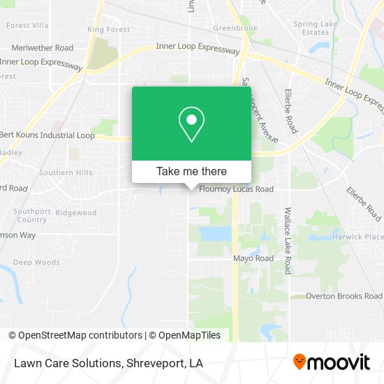 Lawn Care Solutions map