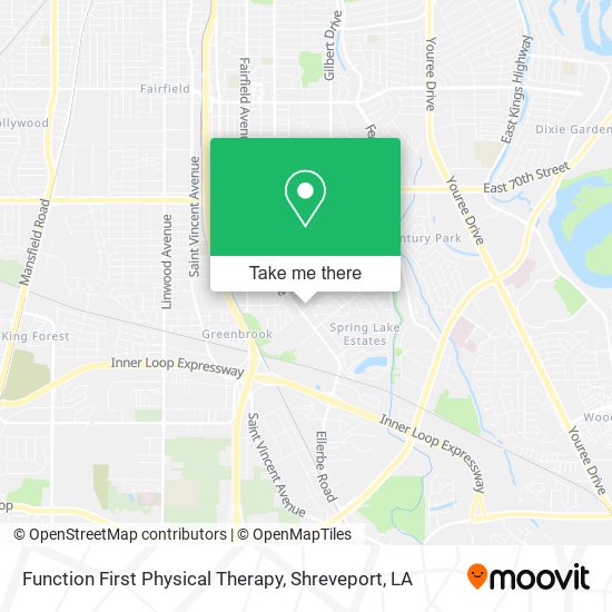 Function First Physical Therapy map