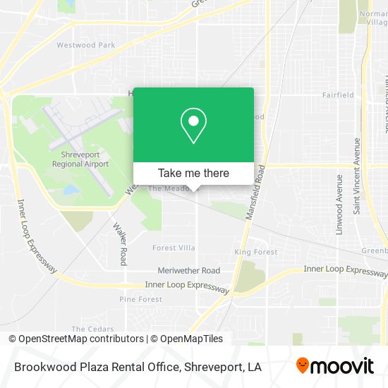 Brookwood Plaza Rental Office map