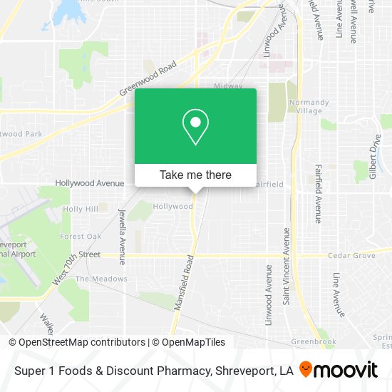 Super 1 Foods & Discount Pharmacy map