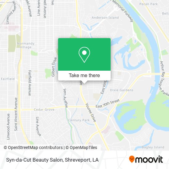 Syn-da-Cut Beauty Salon map