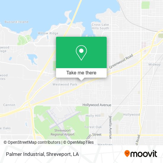 Palmer Industrial map