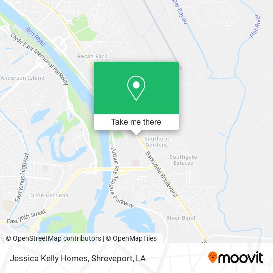 Mapa de Jessica Kelly Homes