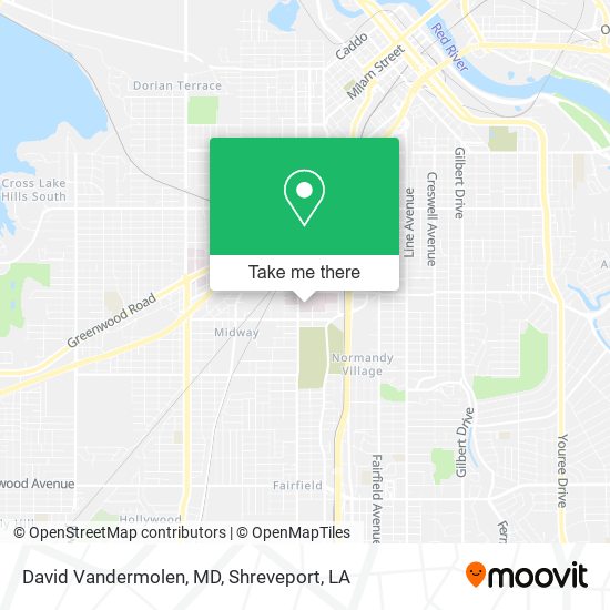 David Vandermolen, MD map