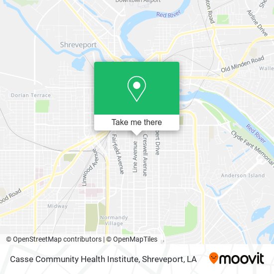 Casse Community Health Institute map