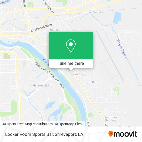 Locker Room Sports Bar map