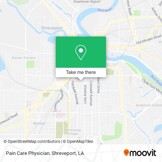 Pain Care Physician map