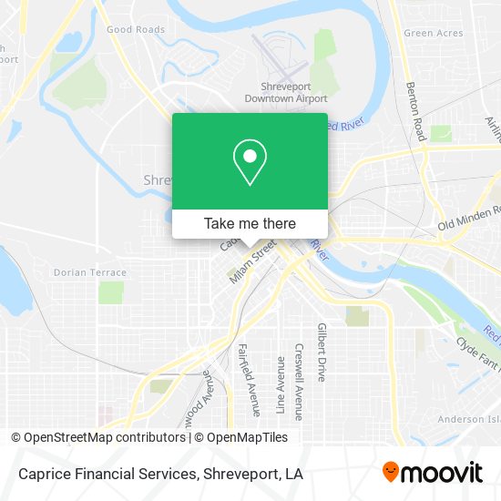 Mapa de Caprice Financial Services