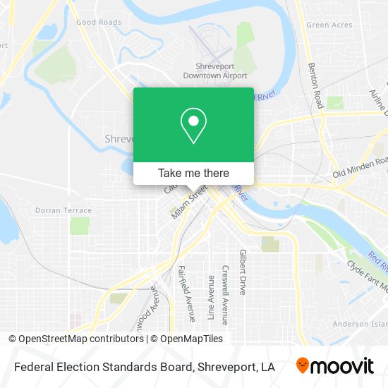 Mapa de Federal Election Standards Board