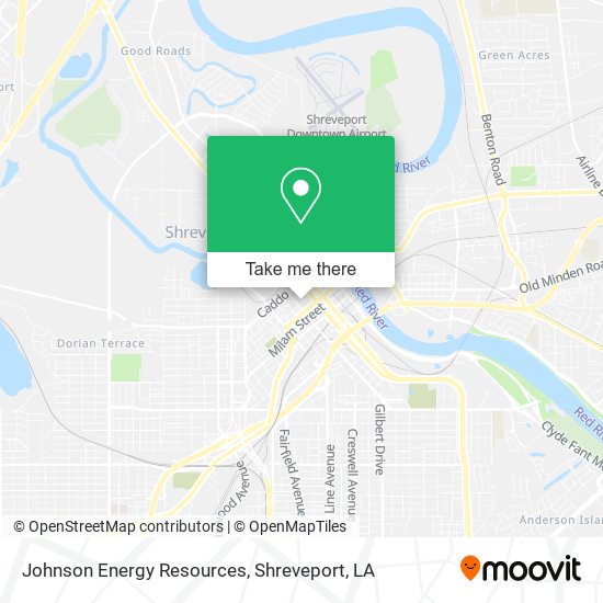 Johnson Energy Resources map