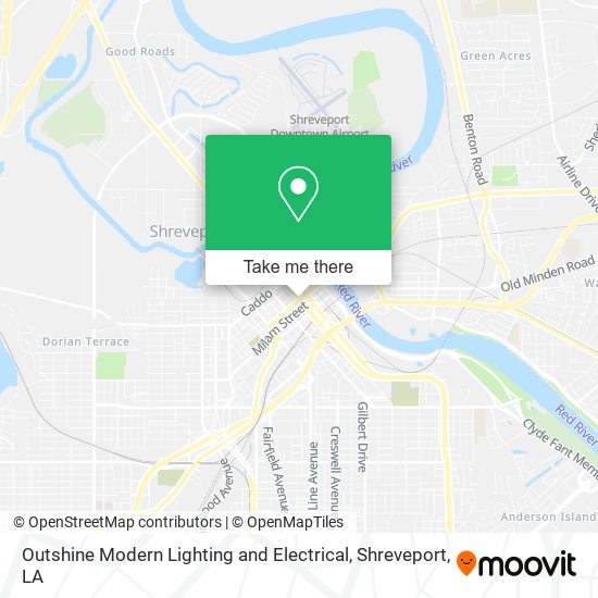 Outshine Modern Lighting and Electrical map